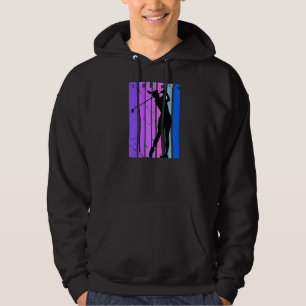 Believe Womens Golf Golfing Motivational Golfer Bl Hoodie