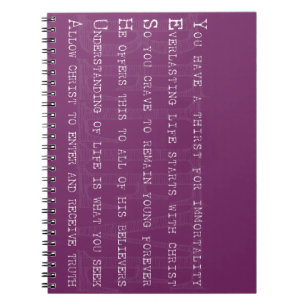 Believe Yeshua. Christian Spiral Notebook