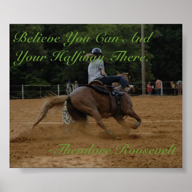 Believe You Can Poster (Front)