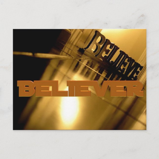 Believers Post Card (Front)