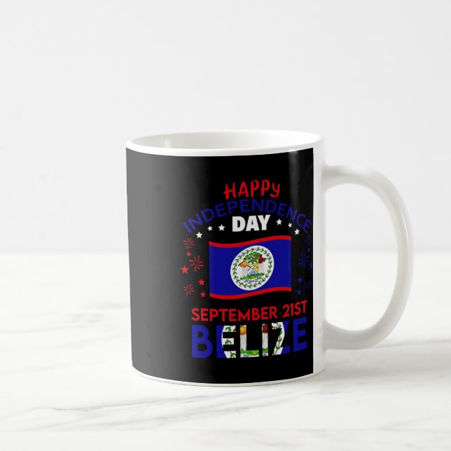 Belise 43rd Independence Day Belizean Pride Belise Coffee Mug (Right)