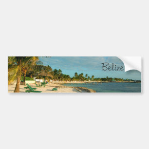 Belise Beach BumperSticker Bumper Sticker