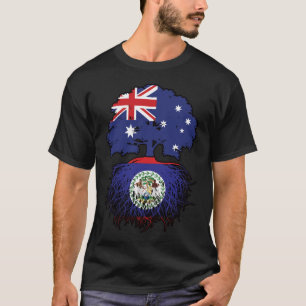 Belise Belizean Australian Australia Tree Roots T-Shirt