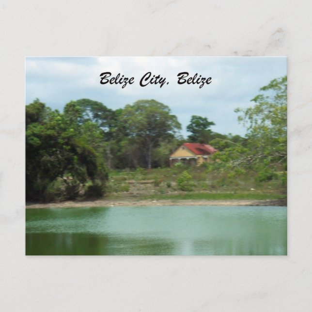 Belise City, Belise Postcard (Front)