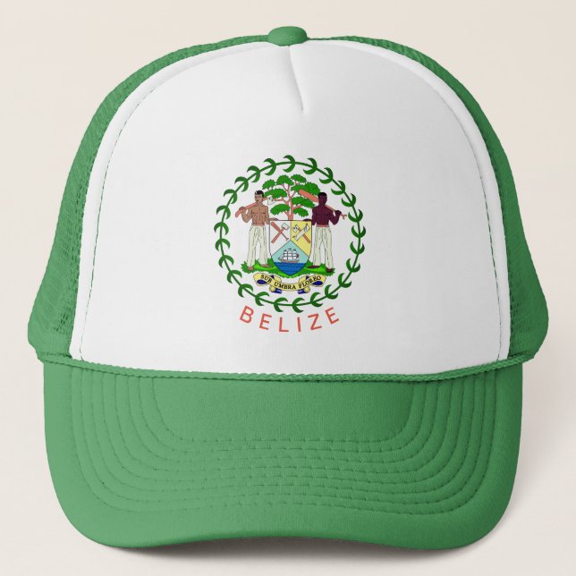Belise Coat of Arms Trucker Hat (Front)