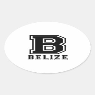 Belise Designs Oval Sticker
