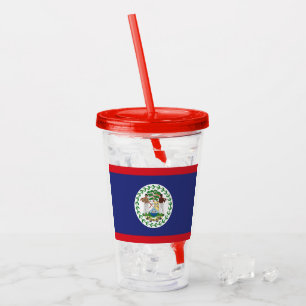 Belise Flag Acrylic Tumbler