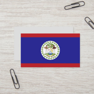 Belise flag business card