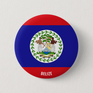 Belise Flag Charming Patriotic 6 Cm Round Badge