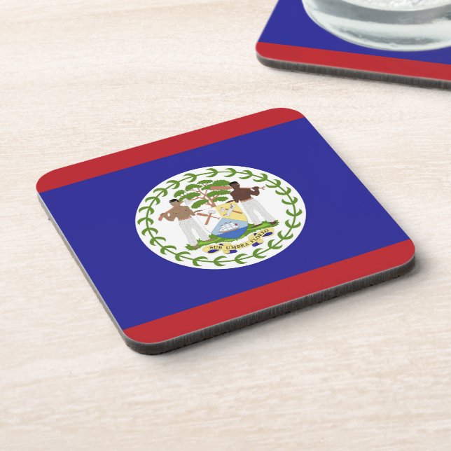 Belise flag coaster (Left Side)