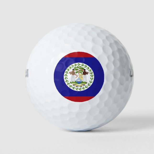 Belise flag golf balls (Front)