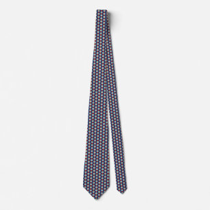 Belise Flag Honeycomb Tie
