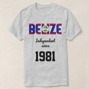 Belise Flag Independence Celebration T-Shirt