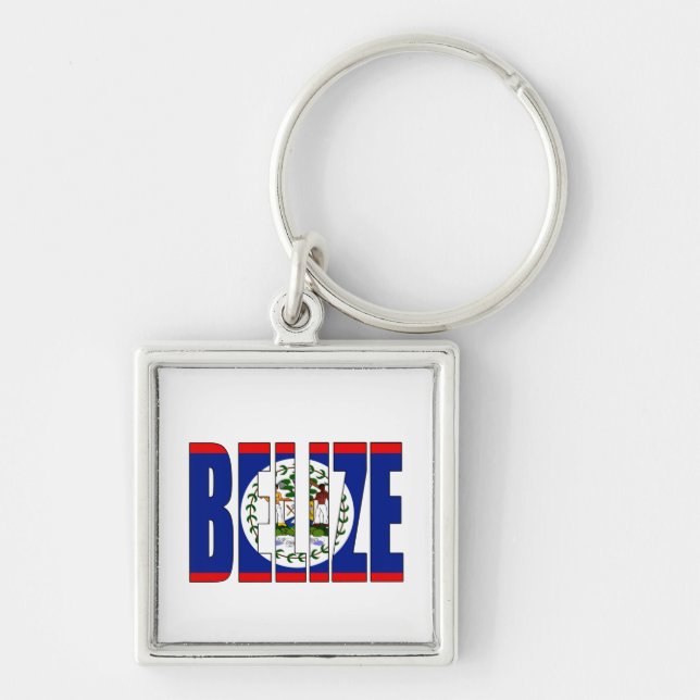 Belise Flag Key Ring (Front)