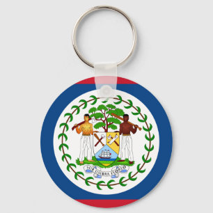 belise flag key ring
