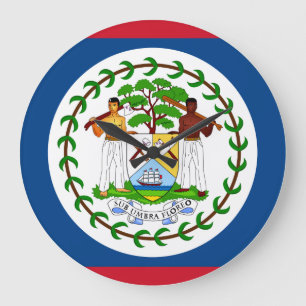 Belise Flag Large Clock