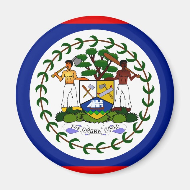 Belise Flag Magnet (Front)