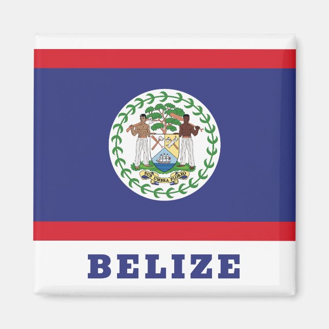 Belise Flag Magnet (Front)