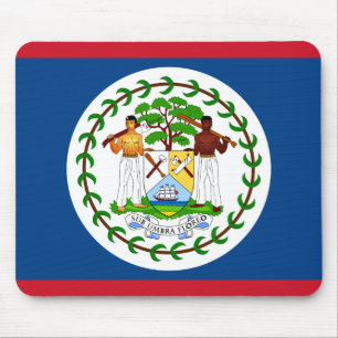 Belise Flag Mouse Pad