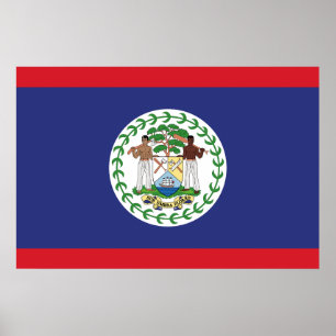 Belise Flag Poster