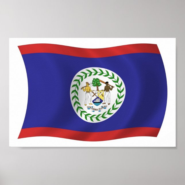 Belise Flag Poster Print (Front)