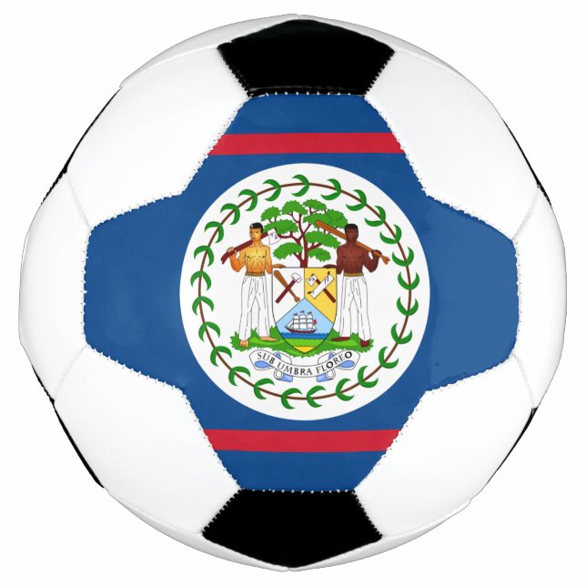 belise flag soccer ball (Front)
