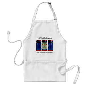 Belise Flag Spice Jars Apron