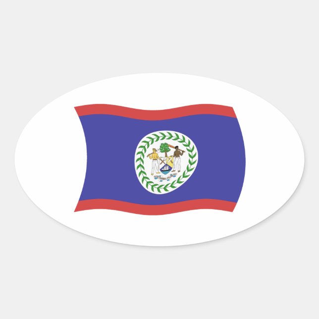 Belise Flag Sticker (Front)