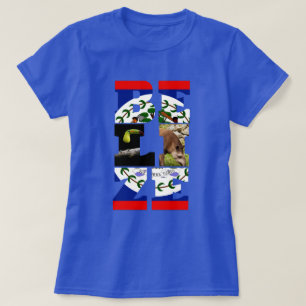 Belise Flag, Tapir & Toucan Bird T-Shirt