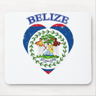 Belise Heart Mouse Pad