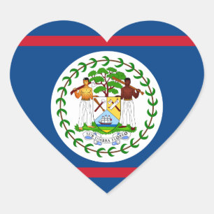 belise heart sticker