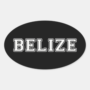 Belise Oval Sticker