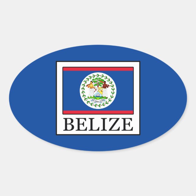 Belise Oval Sticker (Front)