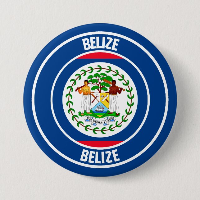 Belise Round Emblem 7.5 Cm Round Badge (Front)