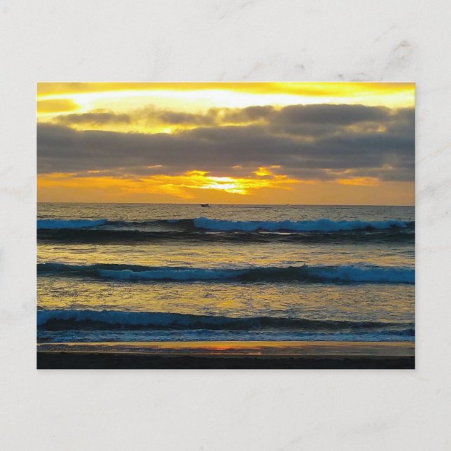 Belise Sunset Postcard (Front)