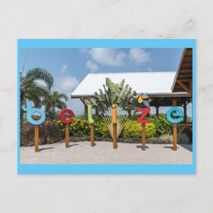Belise Tourism Vacation Postcard
