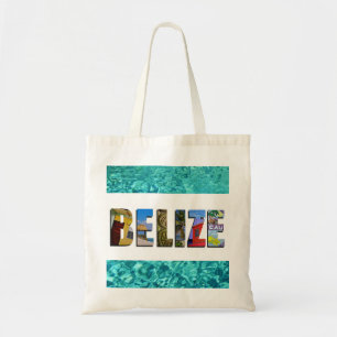 Belise Tropical Beach Blue Ocean Travel Photos Tote Bag