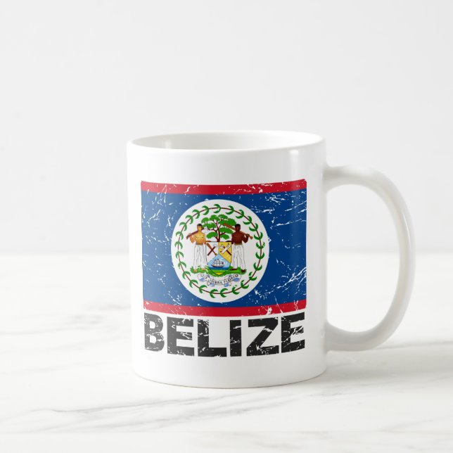 Belise Vintage Flag Coffee Mug (Right)