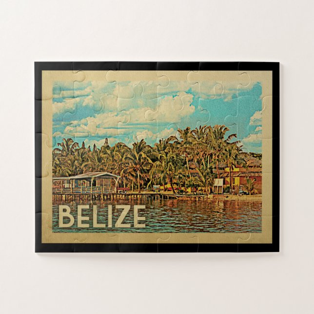 Belise Vintage Travel Jigsaw Puzzle (Horizontal)