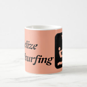 Belise Windsurfing (Long Caye Glover's Reef Atoll) Coffee Mug