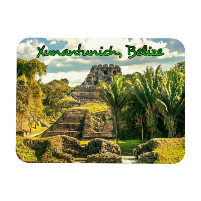 Belise Xunantunich stylised Magnet (Horizontal)