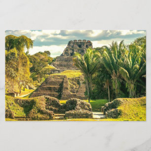 Belise Xunantunich stylised paper sheet