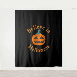 Belive in Halloween Tapestry