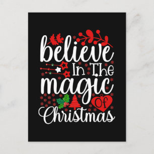 Belive in The Magic Of Christmas-84604 Postcard