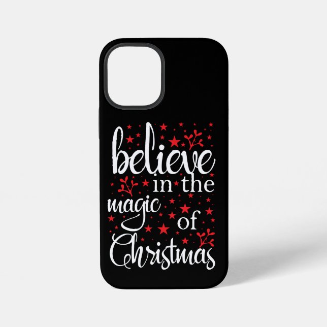 Belive in The Magic Of Christmas iPhone Case (Back)