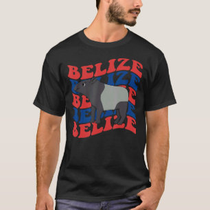 Belize Independence Day 21 Sep Tapirus Bairdii T-Shirt