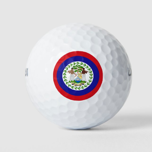 Belizean Flag Golf Balls (Front)