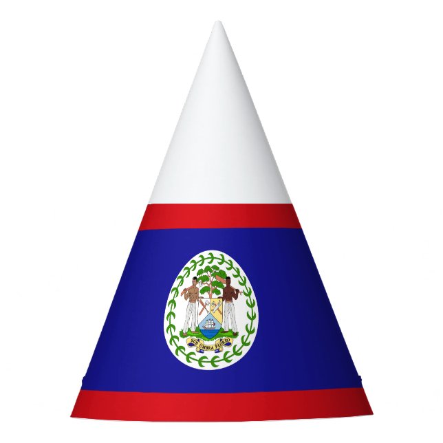 Belizean Flag Party Hat (Front)