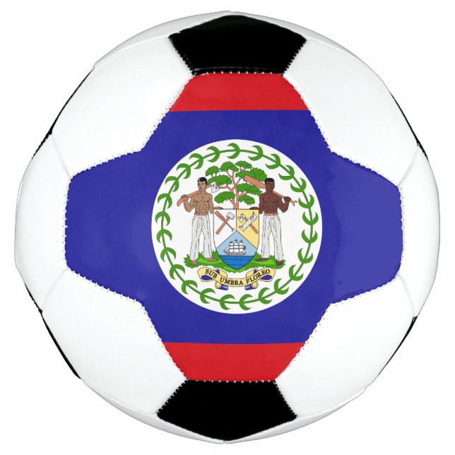 Belizean Flag Soccer Ball (Front)