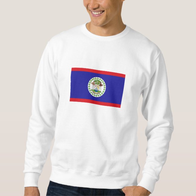 Belizean Flag Sweatshirt (Front)